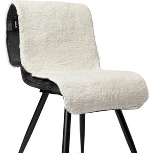 Spherite - Warmtedeken - Grijs-wit - XL - Infrarood - Draadloos - Verwarmd Stoelkleed