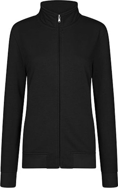 Herenvest 'Premium Full Zip' met zijzakken Black - S