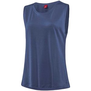 Loeffler Loose Merino-tencel Mouwloos T-shirt Blauw S Vrouw