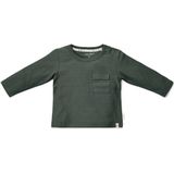 Shirt - Night Green - Forest Friends - Lange Mouw