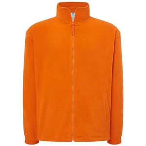 Oranje fleece vest merk JHK maat XS