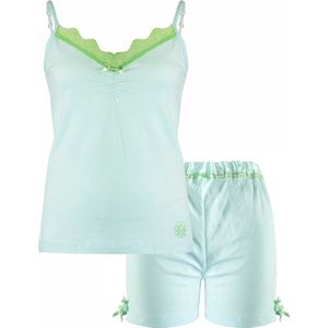 Irresistible Dames Shortama - Pyjama Set - Groen - Maat 36/38