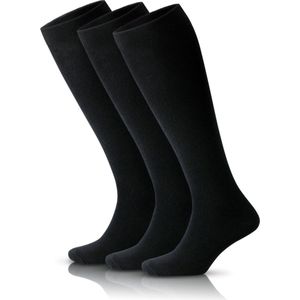 GoWith - katoen sokken - kniekousen - 3 paar - warme sokken - dames sokken - grappige cadeau - maat 35-38