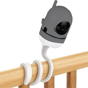 Kubus universele babyfoon houder - past op 100% van alle babyfoons - geschikt voor Luvion Easy / Platinum 3+ / Ultra - klem en schroefsysteem