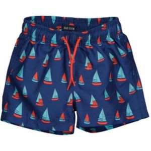 Blue Seven-Jongens strand bermuda-Blauw