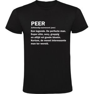 Peer grappig Heren T-shirt - verjaardag - cadeau - cadeau