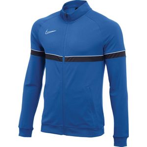 Nike Dri-FIT Academy 21 Trainingsjack  Sportjas - Maat 146  - Unisex - licht blauw/donker blauw