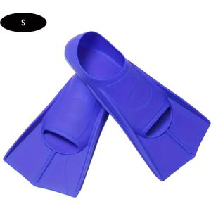 Livano Zwemvliezen Voor Kinderen & Volwassenen - Flippers - Zwemflippers - Snorkelset - Blauw - Maat S
