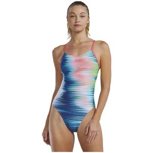 Tyr Durafast Elite Cutoutfit Bravura Zwemkleding Wit 32 Vrouw