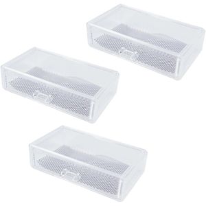 Benson Care - Make-up Organizer - Transparant - 1 Compartiment - Kunststof - 18 x 12 x 5 cm