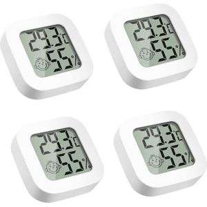 Digitale thermometer en hygrometer set - nauwkeurige temperatuur- en vochtigheidsmeetinstrumenten voor thuis en kantoor