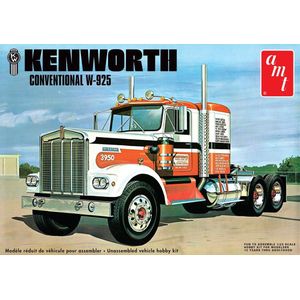 1:25 AMT 1021 Kenworth W925 Conventional ""Moving On"" Plastic Modelbouwpakket
