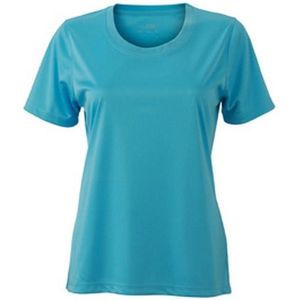 James and Nicholson Vrouwen/dames Actieve Tee (Pacifisch Blauw)