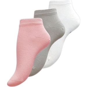 Dames Bamboe Sneakersokken - Extra Zacht - 3 paar - Maat 35/38