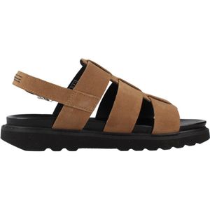 Kickers - Neosinead - Sandalen - Camel - Leer