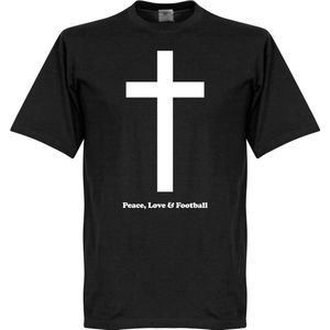 Peace, Love, Football T-shirt - XXL