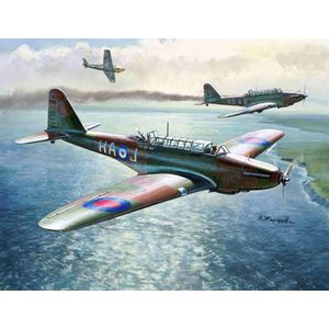 Zvezda - British Light Bomber Fairey Battle (Zve6218) - modelbouwsets, hobbybouwspeelgoed voor kinderen, modelverf en accessoires