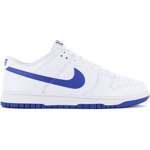 Nike Dunk Low Leather Retro - Heren Sneakers Vrijetijdsschoenen Schoenen Wit DV0831-104 - Maat EU 42 US 8.5