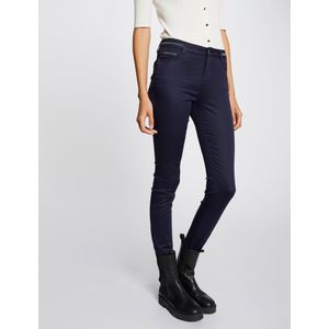 Slim trousers with wet effect 212 Palona Navy