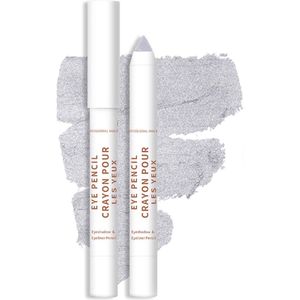 NAXSIR Monochrome Glitter Oogschaduwstift 2 Stukken | Langdurige Kleur, Gelijkmatige Toepassing & Zijdezachte Texturen – Vegan, Glad & Veilig voor Dag & Nacht​