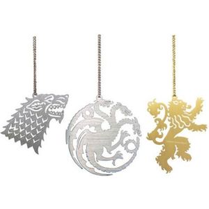 Game of Thrones - House Sigils Metal Christmas Ornament