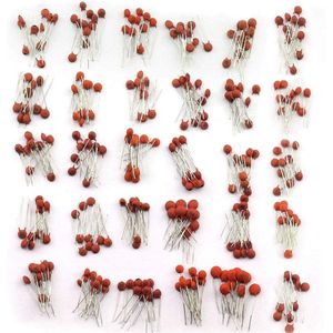 OTRONIC® Assortiment Keramische Condensatoren, set van 30 waarden van 2PF tot 0.1UF - 300 stuks,