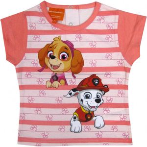 Nickelodeon T-shirt Paw Patrol Meisjes Katoen, leeftijd 1,5/2 jaar