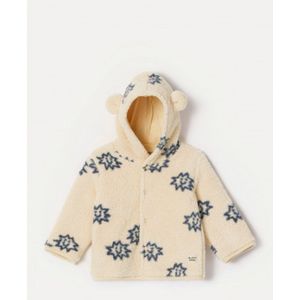 Woody Korte Jas Sterretjes Print Wit 18m