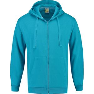 Lemon & Soda hooded vest in de maat S in de kleur turquoise.