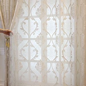 lichtdoorlatende gordijnen met linnenlook / transparante - transparent curtains 2,45L x 1,4B meter