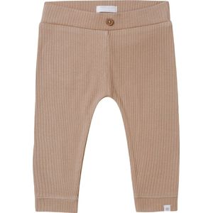 Noppies Unisex pants Timonium slim fit Unisex Broek - Light Taupe - Maat 56