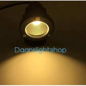 LED Tuinspot Met Aansluitsnoer - 12V - 20 cm - Zwart