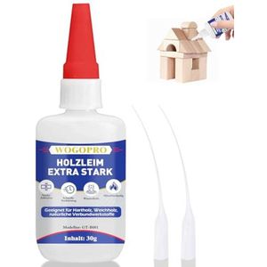Extra sterke, waterbestendige houtlijm voor veelzijdig gebruik - 30 g