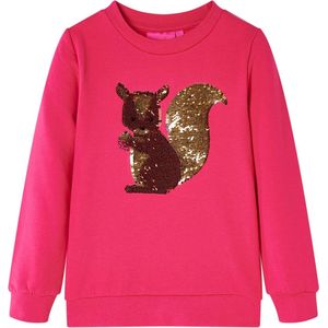 Kindertrui - Felroze - Katoen