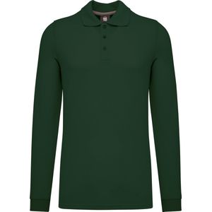 WK. Designed To Work Polo lange mouwen WK276 - Forest Green - S