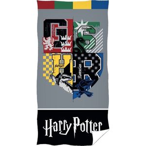 Harry Potter Strandlaken Varsity Hogwarts - 70 x 140 cm - Katoen