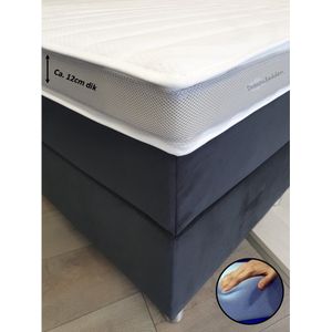 Topper 140x220 - HR60 Koudschuim - Prestige Aegis - Anti Allergie - Flexibel & Ondersteunend - Ca. 12cm dik