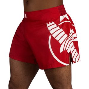 Hayabusa - Icon - Kickboksshort - Zwart - Polyester/Elastaan