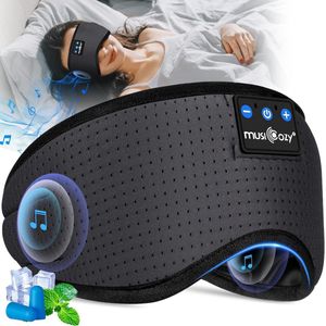 Slaapmasker met Hoofdtelefoon - Draadloos en Comfortabel voor Ontspanning