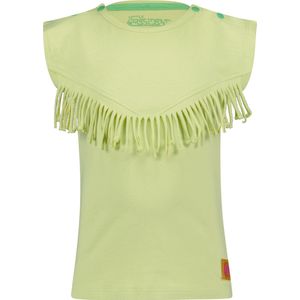 4PRESIDENT T-shirt meisjes - Lettuce Green - Maat 92 - Meiden shirt