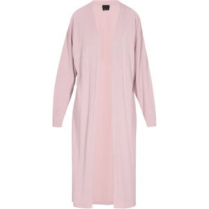 Gebreide Mantel - Effen - Knitwear - Lange Pasvorm - Losse Pasvorm - Lange Mouw