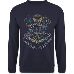 Harry Potter Hogwarts onderdelen Sweater Heren