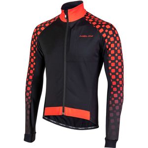 Nalini Fietsjack Heren Zwart Rood - AIW CRIT 3L JKT 2.0 WINTER JACKET BLACK/ RED - S