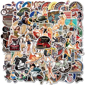 Pin-up Girls Stickers - Mannen Stickers - set 50 stuks - Laptop Stickers - Stickers voor Volwassenen