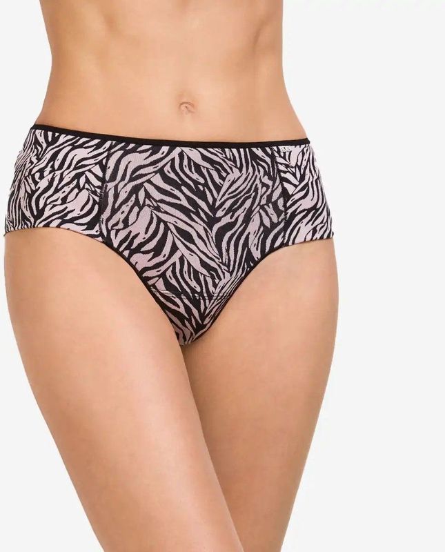 Avet dames hipstring - microfiber - Safari - Microfiber ondergoed - dames onderbroek - M - Roze