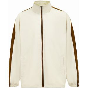 HOMEBASE - Tussenjas - Bruin/Wolwit - Licht Gevoerd - Normale Pasvorm