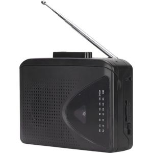 Draagbare Cassettespeler met Radiofunctie en Ingebouwde Luidspreker