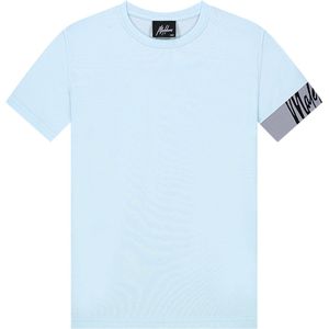 Malelions Captain T-shirt Polo's & T-shirts Jongens - Polo shirt - Lichtblauw - Maat 152