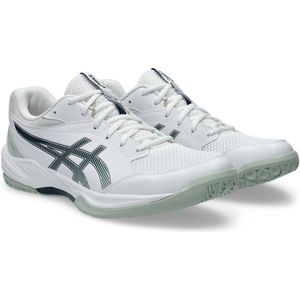 ASICS - Gel-Task 4 - Sportschoenen - Wit/Tranquil Sea - Volleybalschoenen