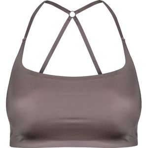 MAGIC Bodyfashion Gloss Scoop Bra Dames Beha - Espresso - Maat L